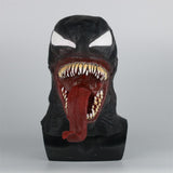 2018 Venom Cosplay Spiderman Dark Superhero Venom/Eddie Brock Latex Masks Helmet - bfjcosplayer