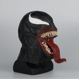 2018 Venom Cosplay Spiderman Dark Superhero Venom/Eddie Brock Latex Masks Helmet - bfjcosplayer