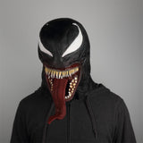 2018 Venom Cosplay Spiderman Dark Superhero Venom/Eddie Brock Latex Masks Helmet - bfjcosplayer