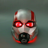 Ant-Man And The Wasp LED Helmet Ant-man Mask Battle Damage To Do The Old Version Cosplay Helmet Mask Props Halloween - bfjcosplayer