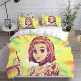 JoJo's Bizarre Adventure Stone Ocean Cosplay Bedding Sets Duvet Cover Halloween Comforter Sets