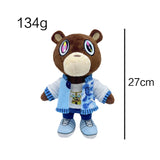 Kanye Teddy Bear Plush Toy Soft Stuffed Gift Dolls for Kids Boys Girls