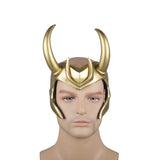 Fanrek Loki Cosplay PVC Helmet Halloween Props