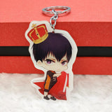 Haikyuu Shouyou Hinata Kageyama Tobio Tooru Yuu Oikawa key chain ring pendant toy gift