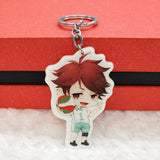 Haikyuu Shouyou Hinata Kageyama Tobio Tooru Yuu Oikawa key chain ring pendant toy gift
