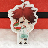Haikyuu Shouyou Hinata Kageyama Tobio Tooru Yuu Oikawa key chain ring pendant toy gift