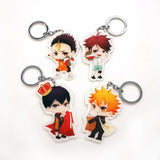 Haikyuu Shouyou Hinata Kageyama Tobio Tooru Yuu Oikawa key chain ring pendant toy gift
