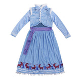 BFJFY Princess Anna Adventure Deluxe Girls Character Halloween Cosplay - bfjcosplayer