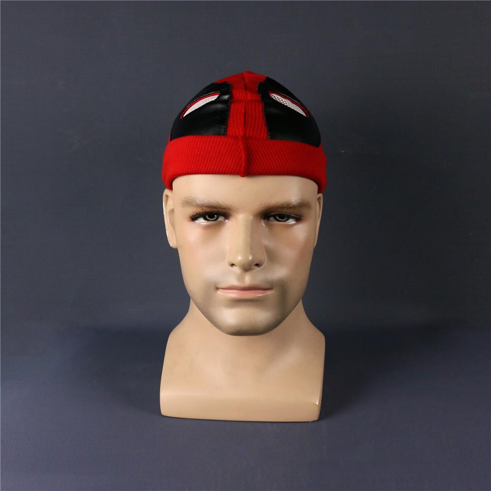 Deadpool Mask Breathable Fabric Faux Leather Full Face Mask Halloween Party Cosplay Prop - bfjcosplayer