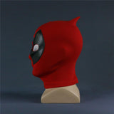 Deadpool Mask Breathable Fabric Faux Leather Full Face Mask Halloween Party Cosplay Prop - bfjcosplayer
