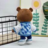 Kanye Teddy Bear Plush Toy Soft Stuffed Gift Dolls for Kids Boys Girls