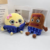 Choco and Pancake Plush Toys Soft Stuffed Gift Dolls for Kids Boys Girls