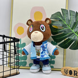 Kanye Teddy Bear Plush Toy Soft Stuffed Gift Dolls for Kids Boys Girls