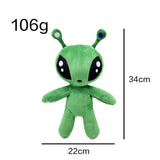 Aftonsparv Green Alien Plush Toys Soft Stuffed Gift Dolls for Kids Boys Girls