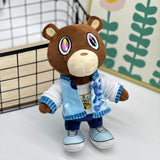 Kanye Teddy Bear Plush Toy Soft Stuffed Gift Dolls for Kids Boys Girls