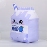 Milk Box Shape Plush Toy Throw Pillows