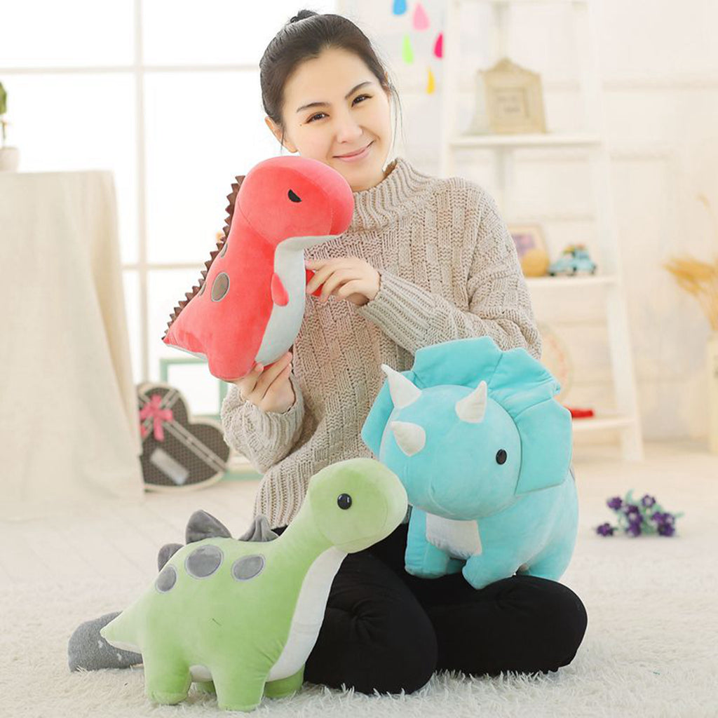 Cute Dinosaur Plush Toy Soft Stuffed Gift Dolls for Kids Boys Girls