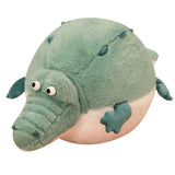 Cute Crocodile Plush Puffer Fish Plushies Toy Soft Stuffed Gift Dolls for Kids Boys Girls