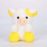 Belle Strawberry Cow Plush Toy Stuffed Gift Dolls for Kids Boys Girls