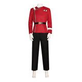 Star Trek Spock Uniform Set Long Sleeve Top Starfleet Cosplay Costumes for Men