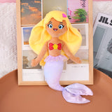 The Little Mermaid Plush Toy Soft Stuffed Gift Dolls for Kids Boys Girls