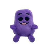 Grimace Shake Yellow Hat Plush Toy Soft Stuffed Gift Dolls for Kids Boys Girls