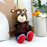 Kanye Teddy Bear Plush Toy Soft Stuffed Gift Dolls for Kids Boys Girls