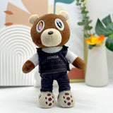 Kanye Teddy Bear Plush Toy Soft Stuffed Gift Dolls for Kids Boys Girls