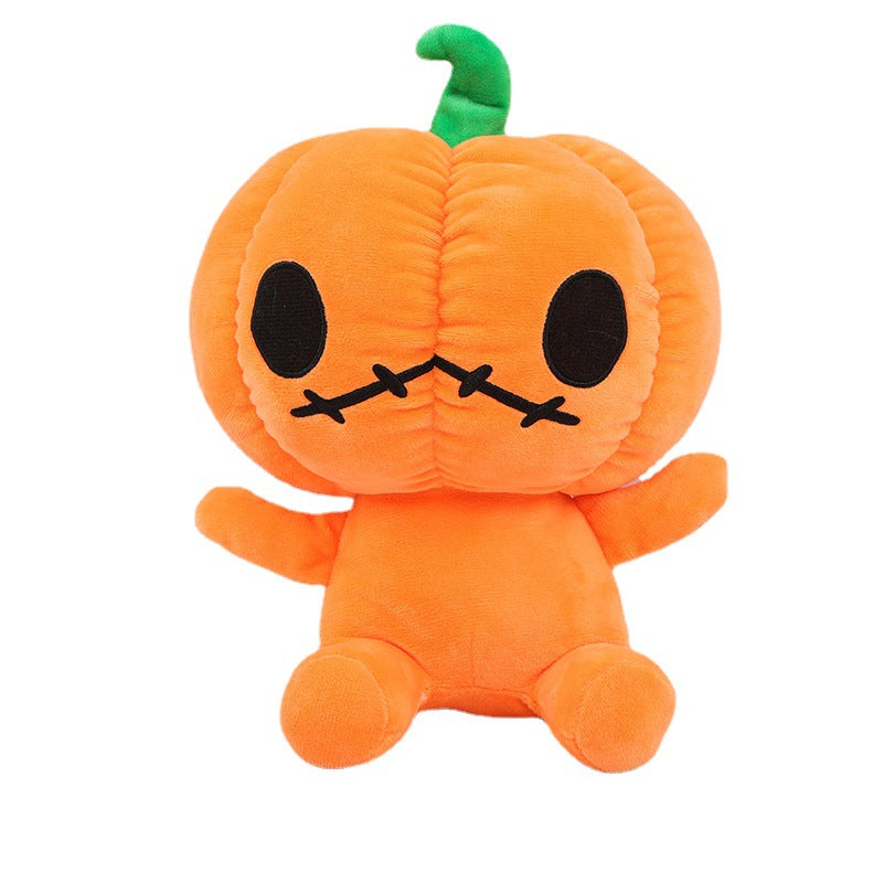 Halloween Pumpkin Plush Toy Stuffed Gift Dolls for Kids Boys Girls