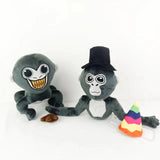 Gorilla Tag Plush Toy Soft Stuffed Gift Dolls for Kids Boys Girls