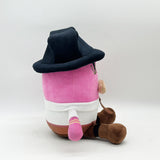 Mr. P Plush Toy Soft Stuffed Mr. Poppyseed Doll Birthday Holiday Gifts