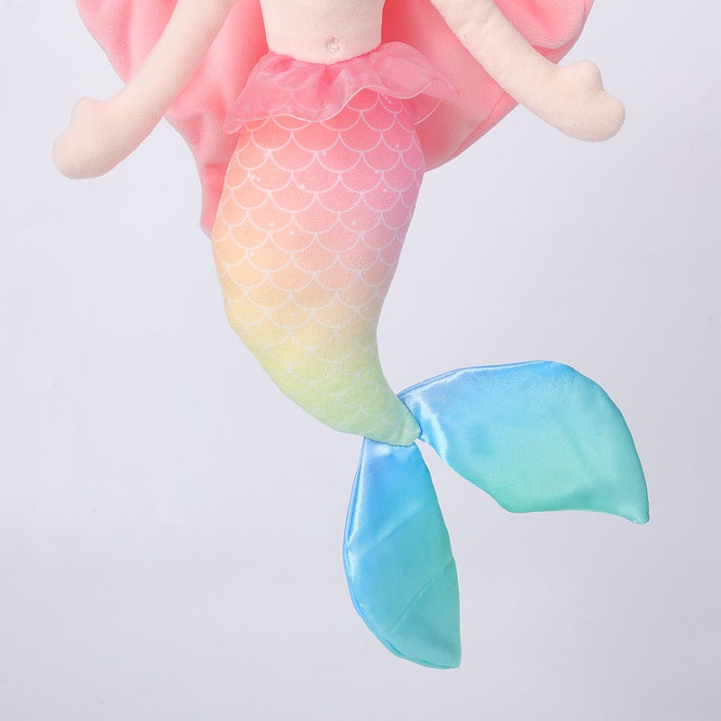 The Little Mermaid Plush Toy Soft Stuffed Gift Dolls for Kids Boys Girls