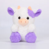 Belle Strawberry Cow Plush Toy Stuffed Gift Dolls for Kids Boys Girls