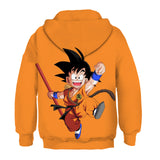 Dragon Ball Cosplay Kids Hoodie Sweater Halloween Costume