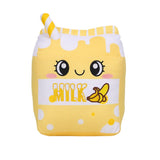 Milk Box Shape Plush Toy Throw Pillows