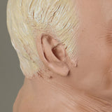 Old Man Scary Face Cosplay Latex Helmet Halloween Masquerade Props