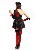 BFJFY  Women's Halloween Costume Clown Circus Fancy Dress Outfit - bfjcosplayer