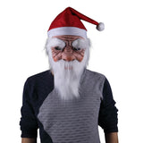 Santa Claus Christmas Mask Cosplay Helmet Halloween Props