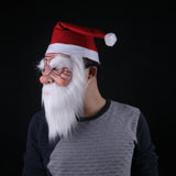 Santa Claus Christmas Mask Cosplay Helmet Halloween Props