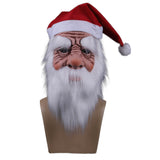 Santa Claus Christmas Mask Cosplay Helmet Halloween Props