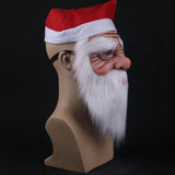 Santa Claus Christmas Mask Cosplay Helmet Halloween Props