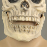 Skull Skeleton Cosplay Natural Latex Helmet Horrible Halloween Props