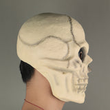 Skull Skeleton Cosplay Natural Latex Helmet Horrible Halloween Props