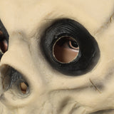 Skull Skeleton Cosplay Natural Latex Helmet Horrible Halloween Props
