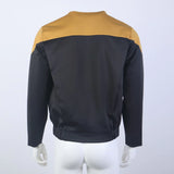 Star Trek Deep Space Nine Commander Yellow Blue Uniforms Voyager Starfleet Jacket Costumes