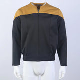 Star Trek Deep Space Nine Commander Yellow Blue Uniforms Voyager Starfleet Jacket Costumes