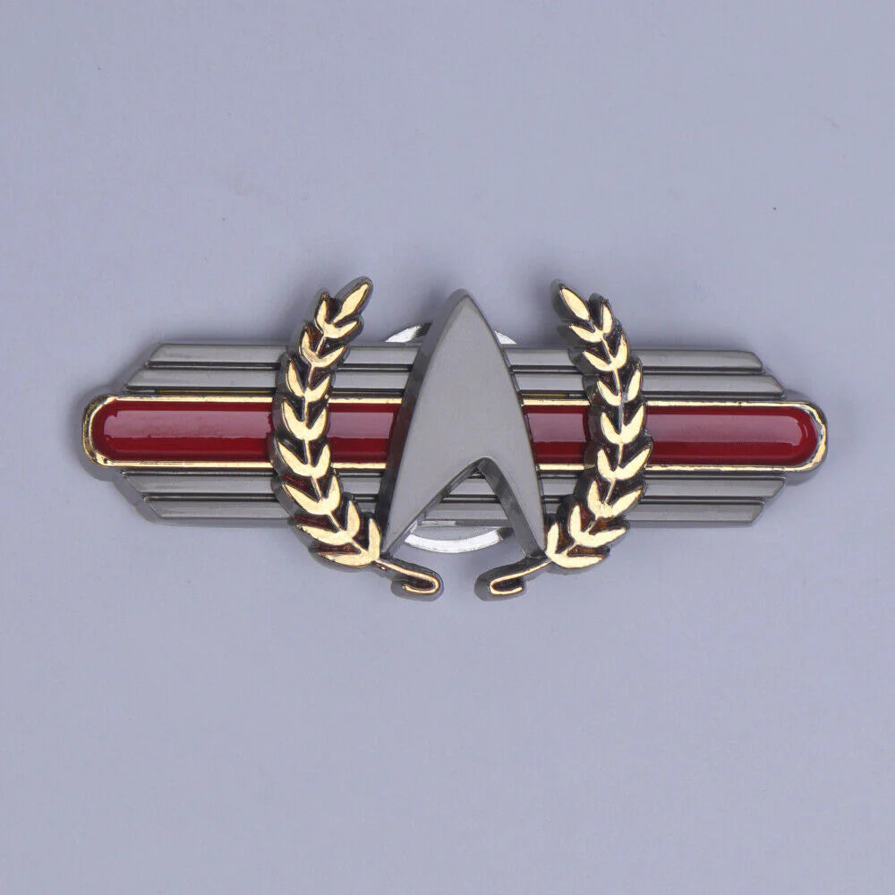 Star Trek Picard 2 Admiral Magnet Badge Pins Props Starfleet Brooches Accessories