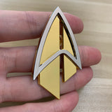 Star Trek Admiral JL Picard The Next Generation Gold Badge