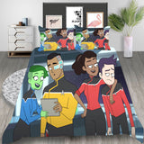 Star Trek Picard Discovery Cosplay Bedding Set Duvet Cover Halloween Bed Sheets