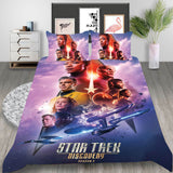 Star Trek Picard Discovery Cosplay Bedding Set Duvet Cover Halloween Bed Sheets